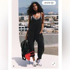 FP Movement by Free People Charcoal Hotshot onesie